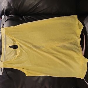 YELLOW TANK TOP